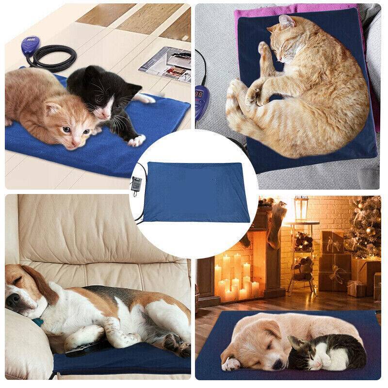 Waterproof Electric Pet Heating Pad – Chew-Resistant Heated Mat for Cats & Dogs