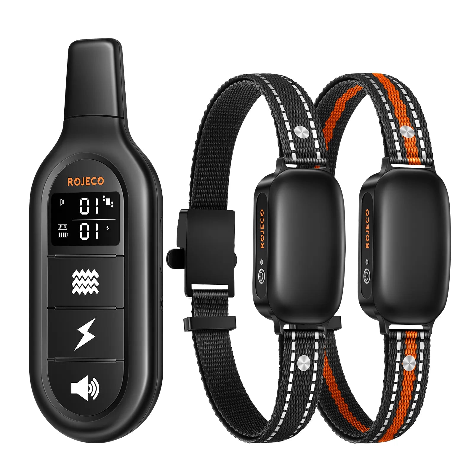 Digital Rechargeable Pet Dog Bark Stop Shock Collar