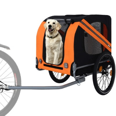 Large Dog Bike Trailer – 120LB All-Terrain Carrier